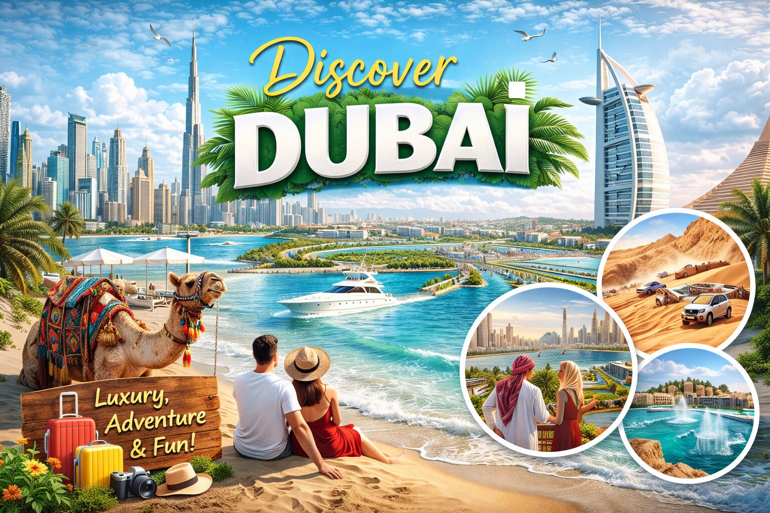 hayra ihlas Dubai'de Lüks, Macera ve Eğlence